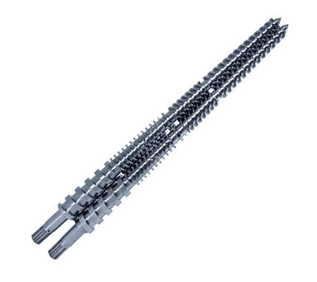 conical twin screws, PVC extrusion screws