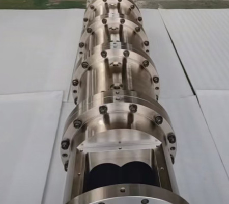 Modular twin barrel for food and feed extrusion