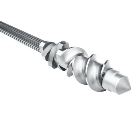 screw shaft with screw elements