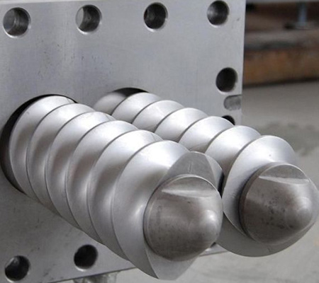 modular co-rotating twin screw and barrel